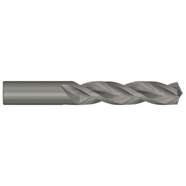 Jobber Length Drill Bit: 8.00 mm (0.3150) Dia, 130 deg, Solid Carbide