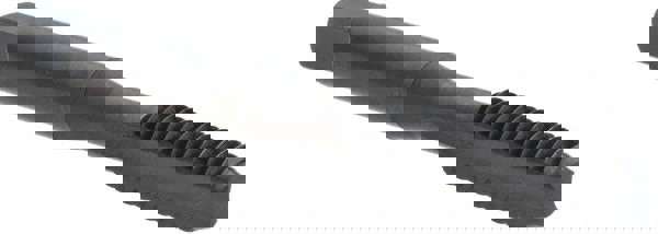 Straight Flute Tap: 1/4-20 UNC, 2 Flute, Bottoming Chamfer, 3B Class of Fit, High-Speed Steel, Oxide Finish