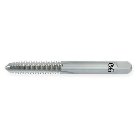 Straight Flute Tap: 1/4-28 UNF, 2 Flutes, Bottoming, 3B Class of Fit, High Speed Steel, Oxide Coated