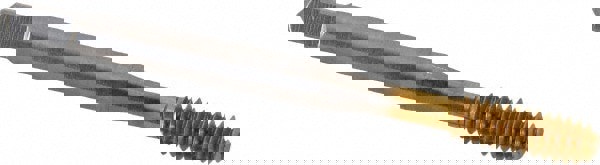 Thread Forming Tap: #10-24 UNC, 2/3B Class of Fit, Bottoming, High Speed Steel, TiN Coated