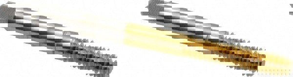 Thread Forming Tap: #10-24 UNC, 2B Class of Fit, Bottoming, High Speed Steel, TiN Coated