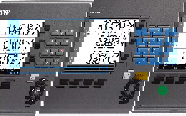 Dro Counter: Grinding, Lathe & Milling Compatible, 3 Axes