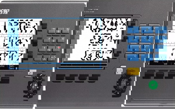 Dro Counter: Grinding, Lathe & Milling Compatible, 3 Axes