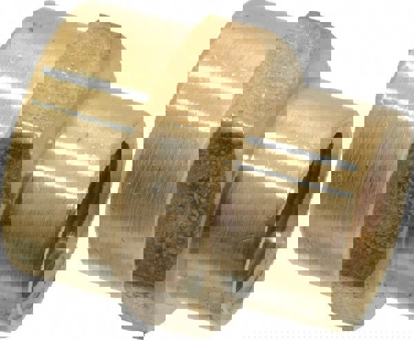 Industrial Pipe Coupling: 3/8 x 1/4