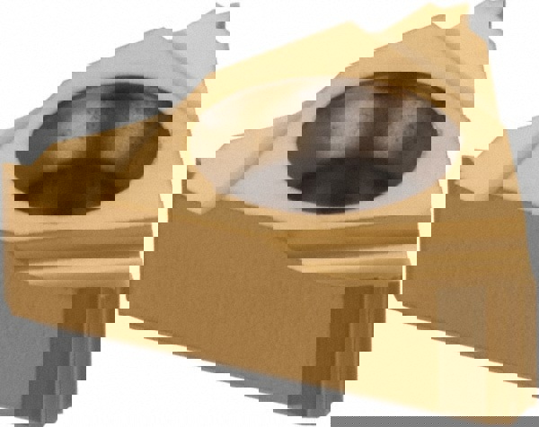 Laydown Threading Insert: 1/4IC EXT RH 44 TPI, Solid Carbide