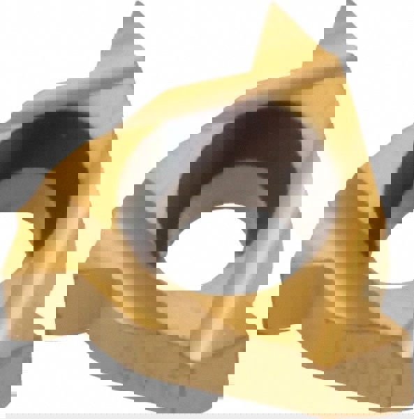 Laydown Threading Insert: 1/4IC INT RH 14NPT, Solid Carbide