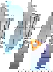 Laydown Threading Insert: 11IR16UN BMA, Solid Carbide