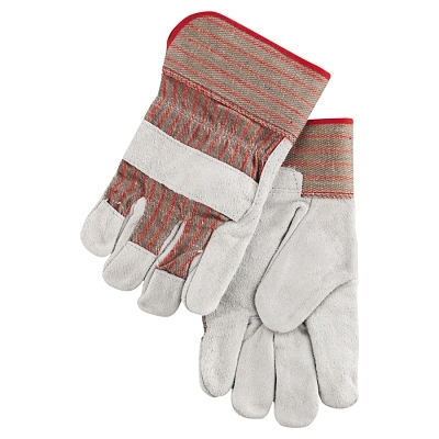 Work Gloves: Memphis 1200, Size Large, Cowhide Leather Lined, Cowhide Leather, General Purpose