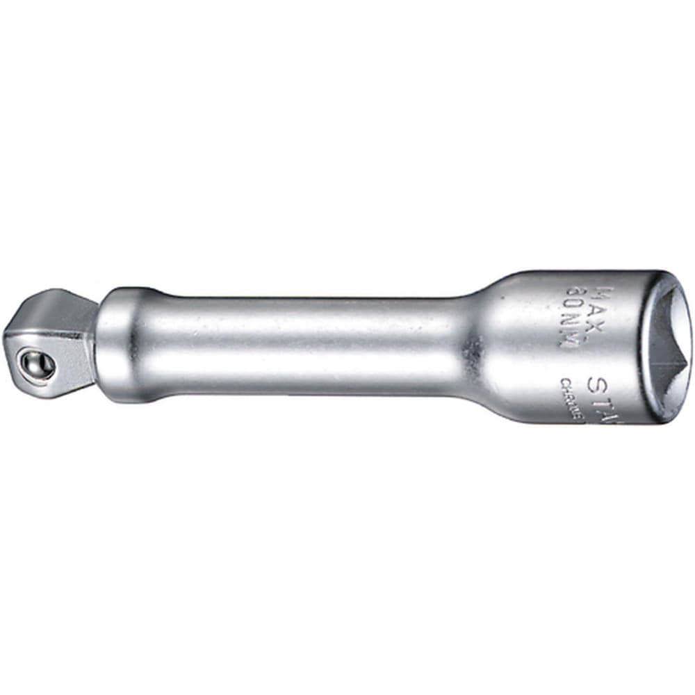 Socket Extensions; Extension Type: Wobble ; Drive Size: 3/8in (Inch); Finish: Chrome-Plated ; Overall Length (Inch): 3 ; Overall Length (Decimal Inch): 3.0000 ; Maximum Access Angle: 15