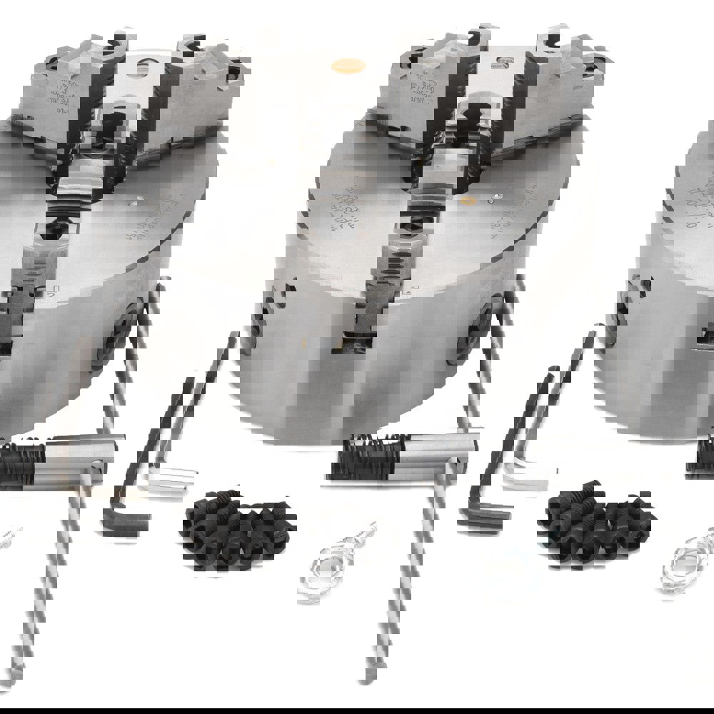 Manual Lathe Chuck: 3 Jaws, 10