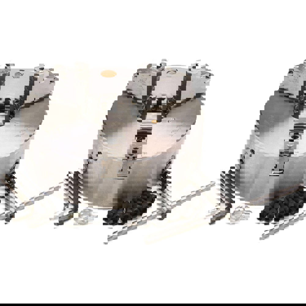 Manual Lathe Chuck: 3 Jaws, 12