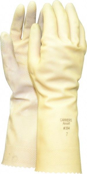 Series 88-394 Chemical Resistant Gloves: Size Small, 20.00 Thick, Latex, Unsupported,