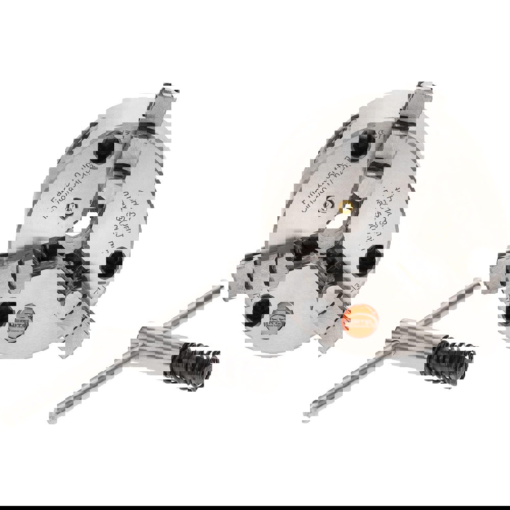 Self-Centering Manual Lathe Chuck: 3-Jaw, 4