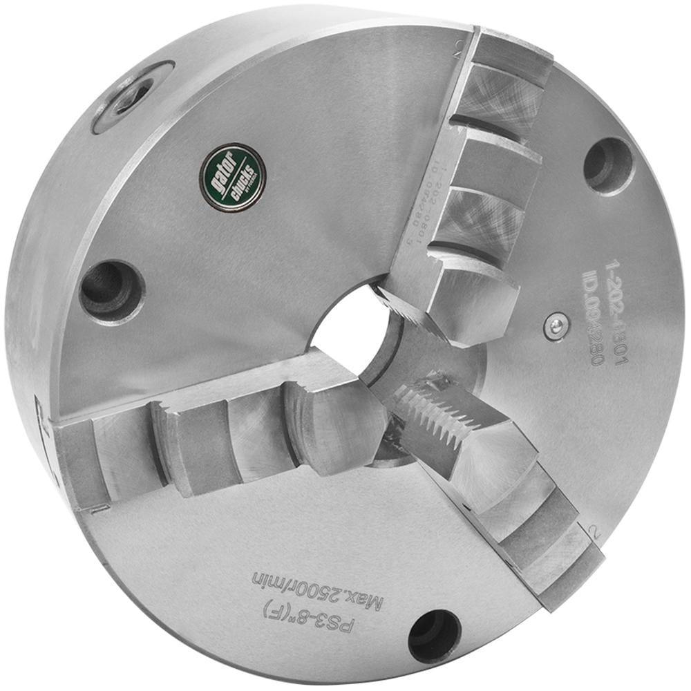 Manual Lathe Chuck: 3 Jaws, 5