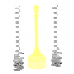 2 Gal Galvanized Steel with Polyethylene Tube Cigarette & Cigar Receptacle