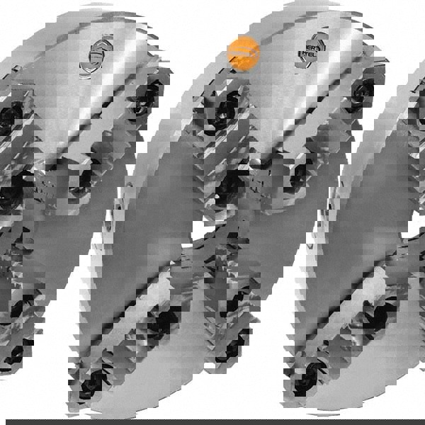 Self-Centering Manual Lathe Chuck: 4-Jaw, 12