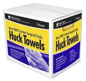 5LB BLUE NEW SURGICAL HUCK TWL BX