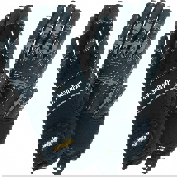 Synthetic Leather/Nylon/Polyester/Polyurethane/Cotton/Lycra Work Gloves