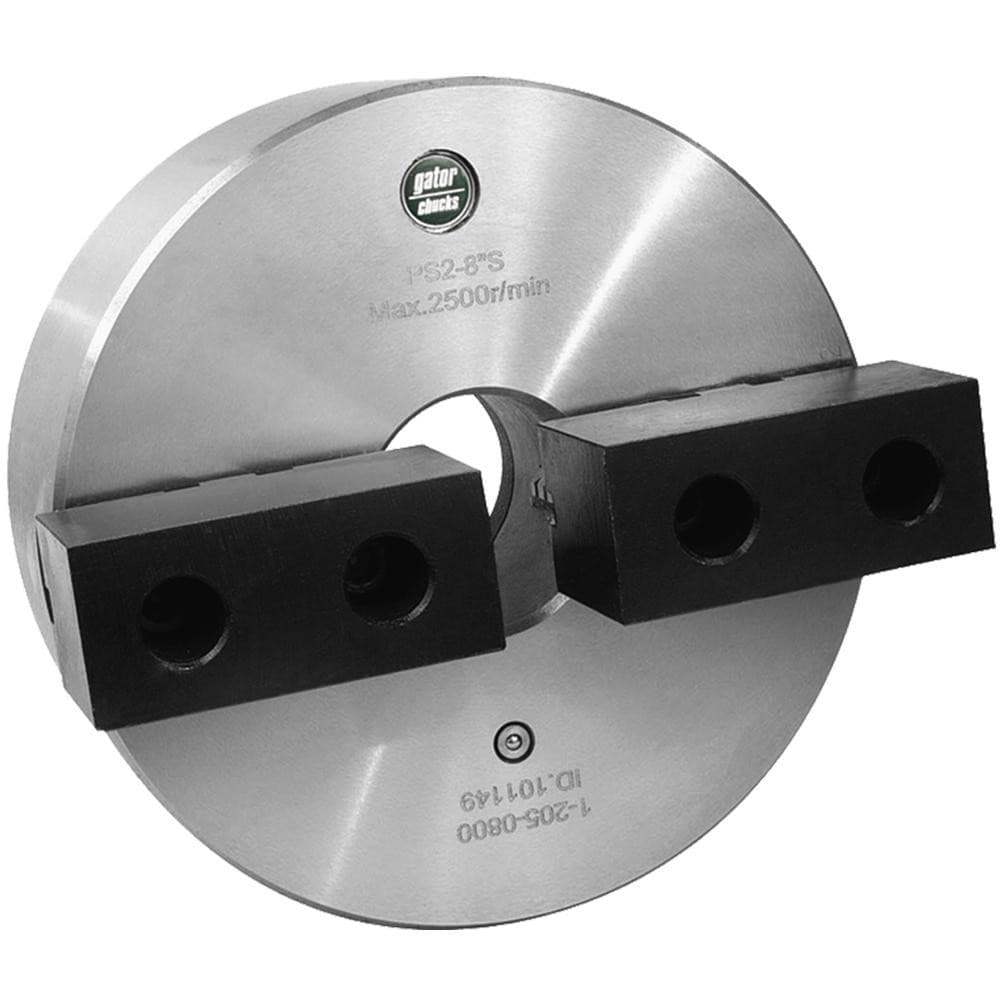 Manual Lathe Chuck: 2 Jaws, 6