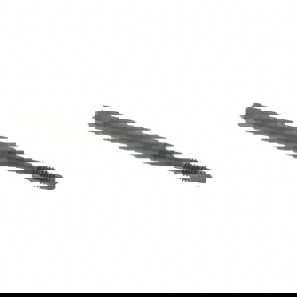 Spiral Point Tap: #4-48 UNF, 2 Flutes, Plug Chamfer, 2B Class of Fit, HSS, Steam Oxide Coated