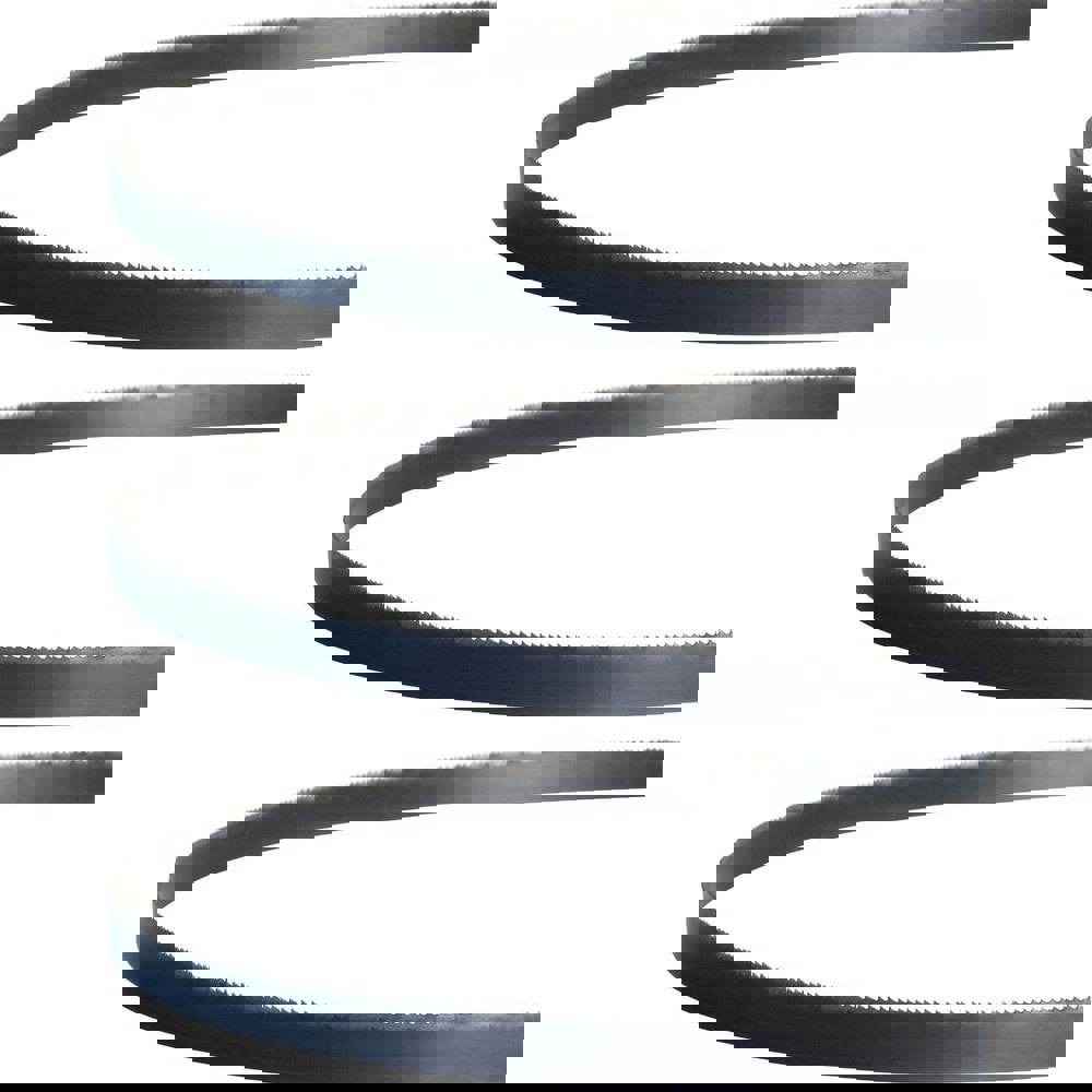 Portable Band Saw Blades; Blade Length: 45 ; Teeth Per Inch: 18 ; Blade Material: Bi-Metal ; Blade Width (Inch): 1/2 ; Blade Thickness (Decimal Inch): 0.0200 ; Metal Cutting Type: Thin Metal; Thick Metal