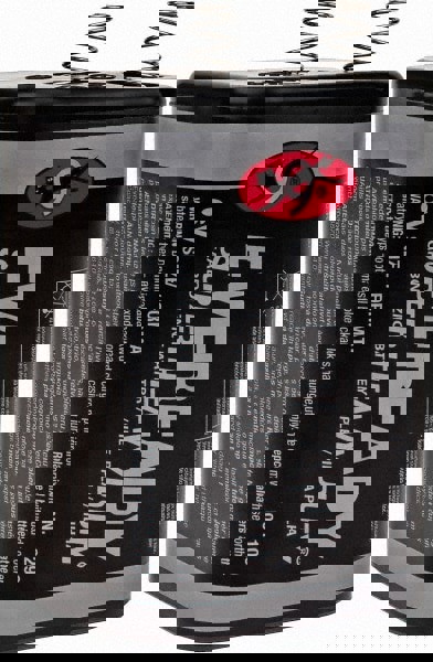 Lantern Battery: Size 6V, Carbon Zinc