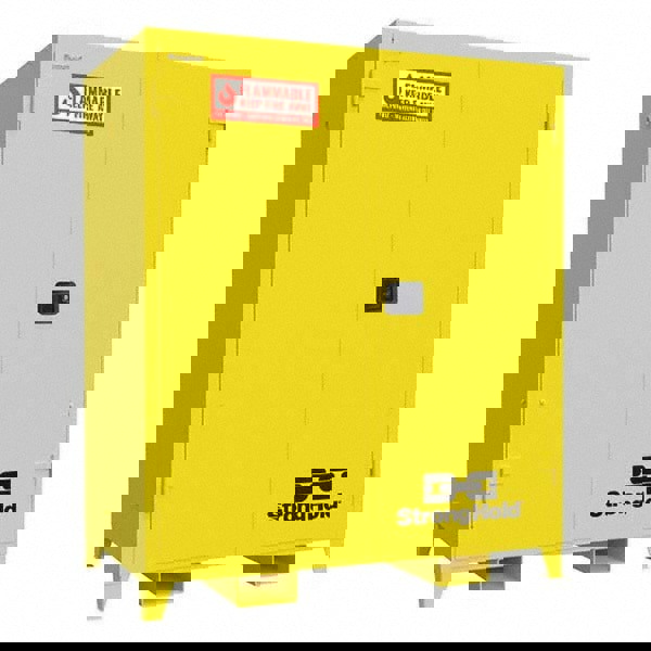 Standard Cabinet: Manual Closing, 3 Shelves, Yellow