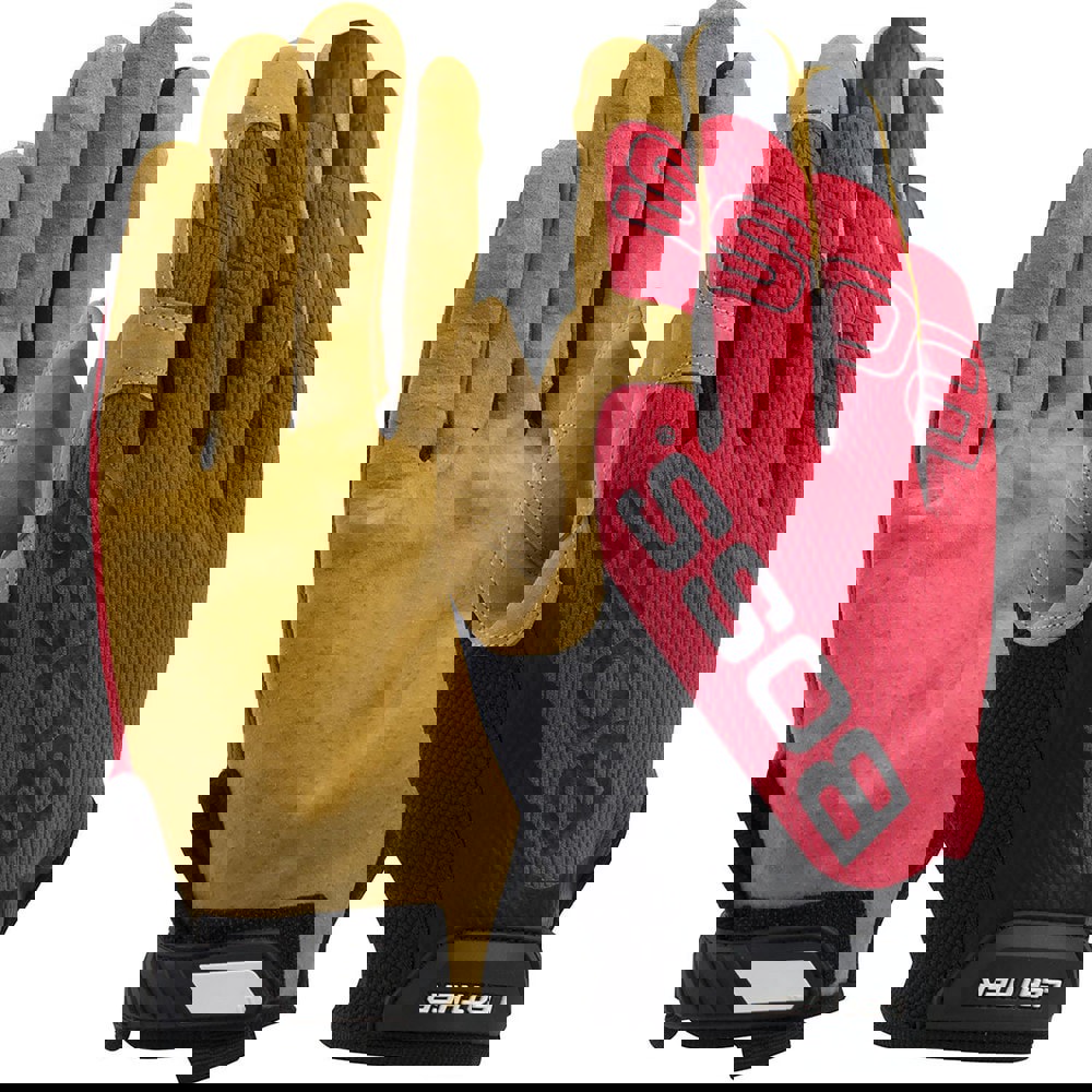 Work & General Purpose Gloves; Primary Material: Nylon Mesh ; Coating Coverage: Uncoated ; Grip Surface: Smooth ; Men's Size: X-Large ; Women's Size: X-Large ; Color: Red