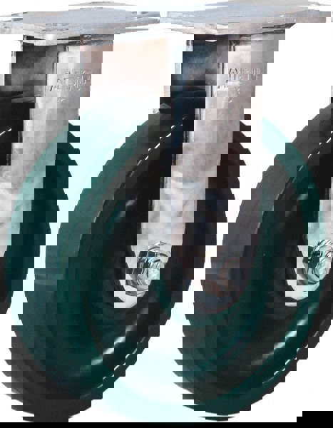 Rigid Top Plate Caster: Polyurethane, 6