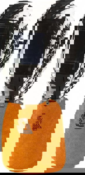 Welding Helmet Bib with Clip Attachment