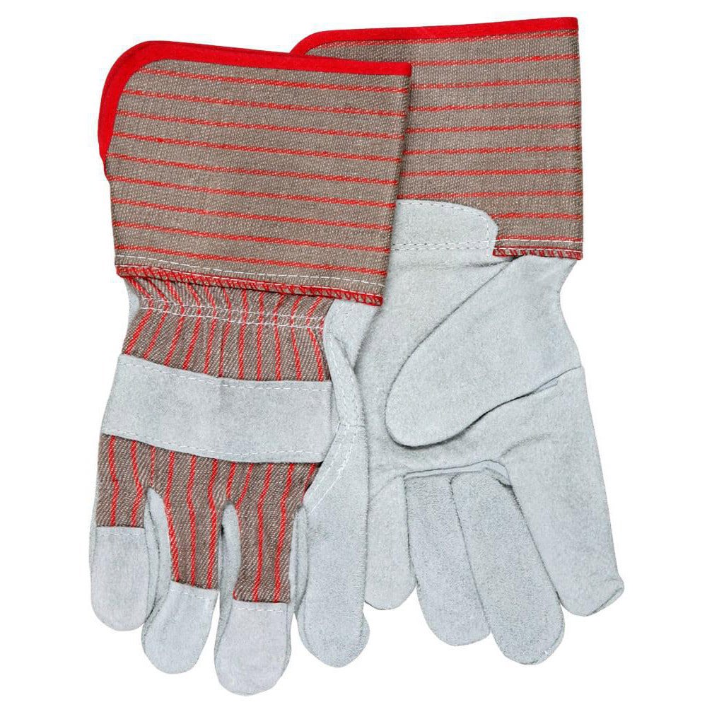 Work Gloves: Memphis 1210, Size Large, Cowhide Leather Lined, Cowhide Leather, General Purpose