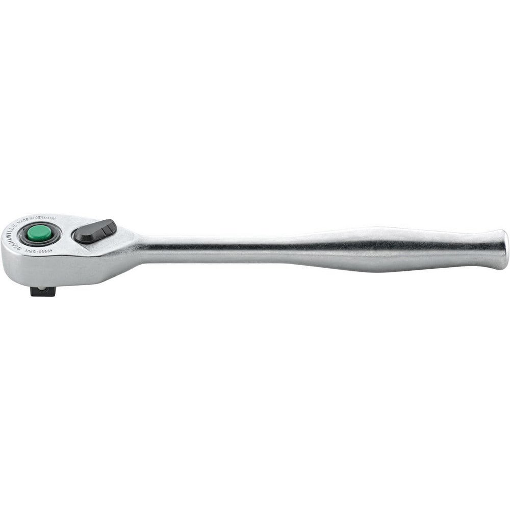 Ratchets; Tool Type: Quick-Release Ratchet; Reversible Ratchet ; Drive Size: 3/8 in ; Head Shape: Pear ; Head Style: Fixed; Reversible ; Material: Alloy Steel; Chrome ; Finish: Chrome-Plated