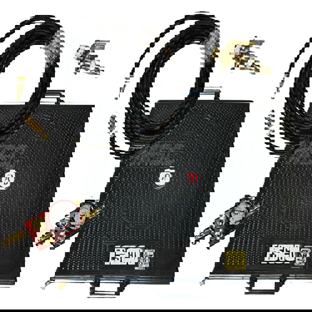 Service & Floor Jacks; Product Type: Air Bag Jack ; Load Capacity (Tons): 70 ; Minimum Height (Inch): 1 ; Minimum Height (Decimal Inch): 1.0000 ; Maximum Height (Inch): 18