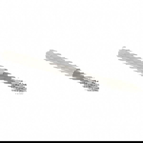 Spiral Point Tap: #6-32 UNC, 2 Flutes, Plug Chamfer, 2B Class of Fit, HSS, Bright/Uncoated Coated