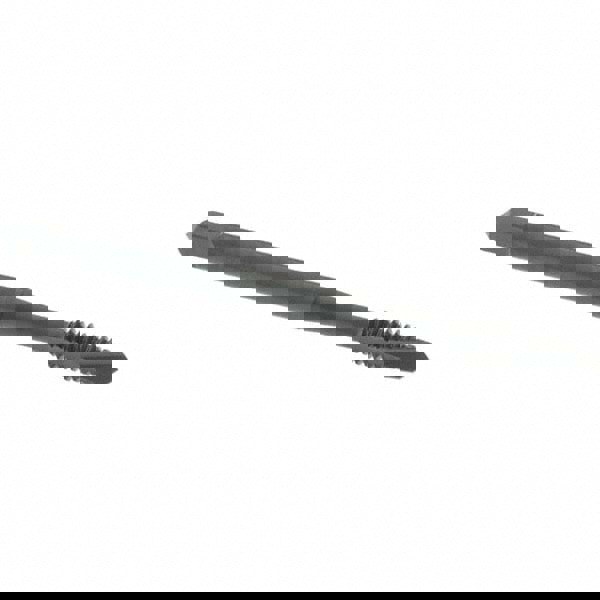 Spiral Point Tap: #6-32 UNC, 2 Flutes, Plug Chamfer, 2B Class of Fit, HSS, Steam Oxide Coated