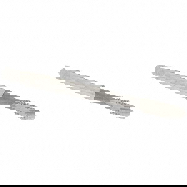 Spiral Point Tap: #8-32 UNC, 2 Flutes, Plug Chamfer, 2B Class of Fit, HSS, Bright/Uncoated Coated