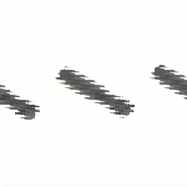 Spiral Point Tap: #8-32 UNC, 2 Flutes, Plug Chamfer, 2B Class of Fit, HSS, Steam Oxide Coated