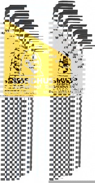 8 Piece L-Key Hex Key Set