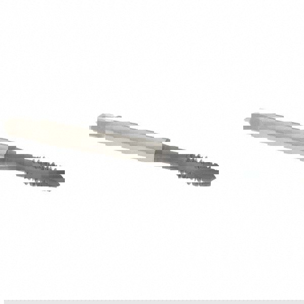 Spiral Point Tap: #10-24 UNC, 2 Flutes, Plug Chamfer, 2B/3B Class of Fit, HSS, elektraLUBE Coated