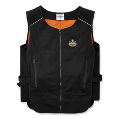 Size L/XL, Black Cooling Vest