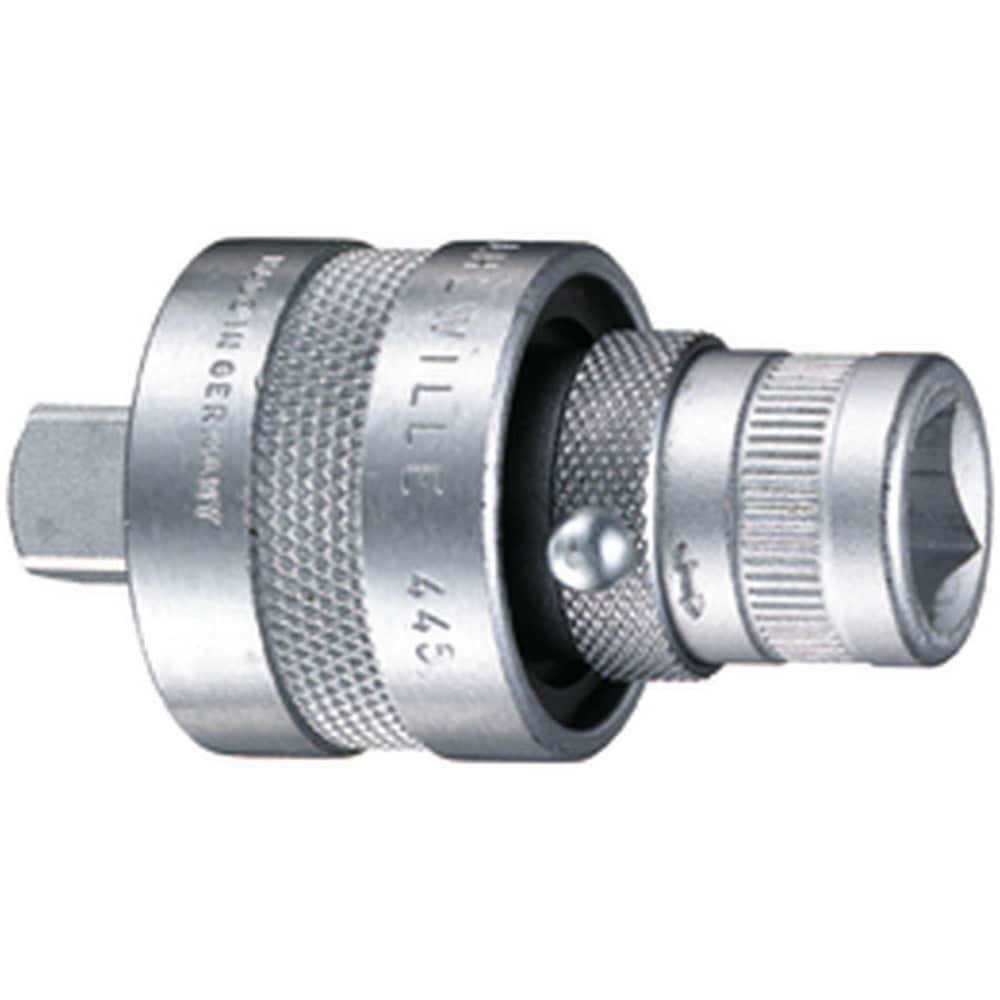 Ratchets; Tool Type: Adapter Set ; Drive Size: 3/8 in ; Head Shape: Round ; Head Style: Fixed; Reversible ; Material: Alloy Steel; Chrome ; Finish: Chrome-Plated