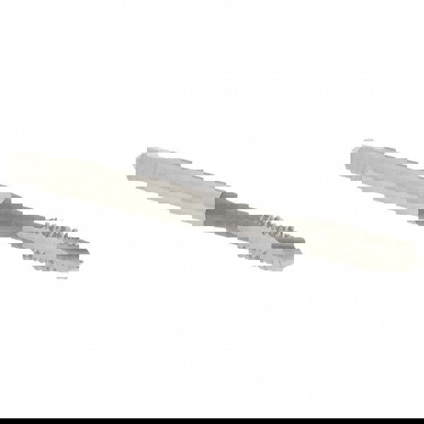 Spiral Point Tap: #12-24 UNC, 2 Flutes, Plug Chamfer, 2B/3B Class of Fit, HSS, Bright/Uncoated Coated