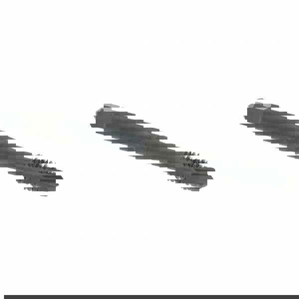 Spiral Point Tap: #12-24 UNC, 2 Flutes, Plug Chamfer, 2B/3B Class of Fit, HSS, Steam Oxide Coated