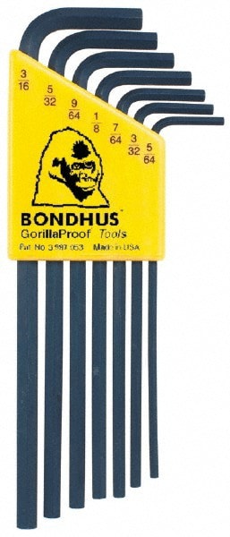 7 Piece L-Key Hex Key Set