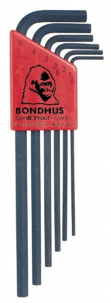 6 Piece L-Key Hex Key Set