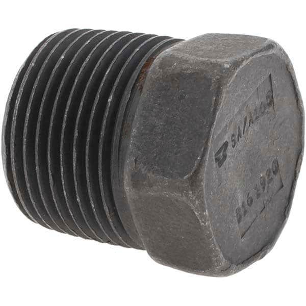 Black Hex Plug: 3/4
