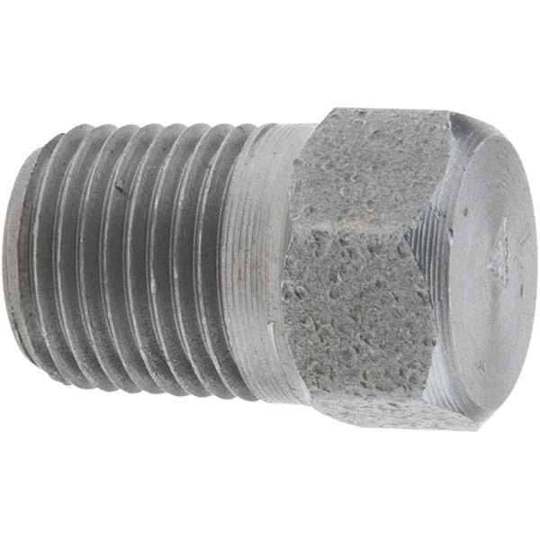 Black Hex Plug: 1/8