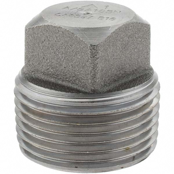 Black Square Plug: 1