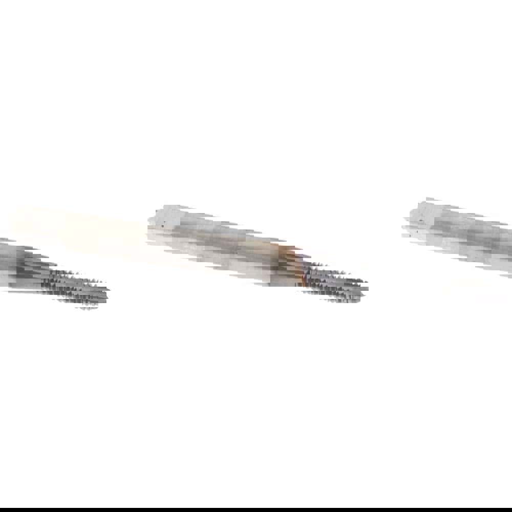 Spiral Point Tap: #2-56 UNC, 2 Flutes, Plug Chamfer, HSS, TiCN Coated