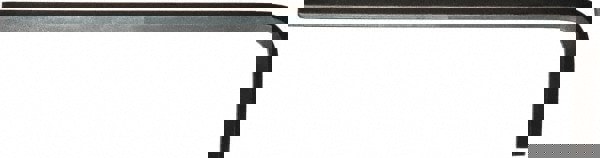 Hex Key: 6.00 mm Hex, Hex End, Long Arm